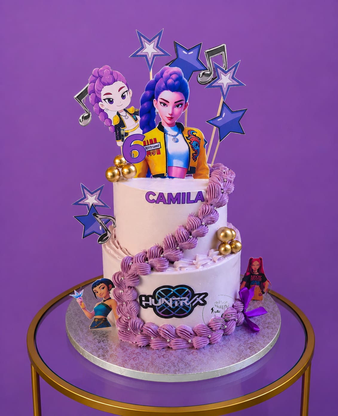 Tarta personalizada Huntrix